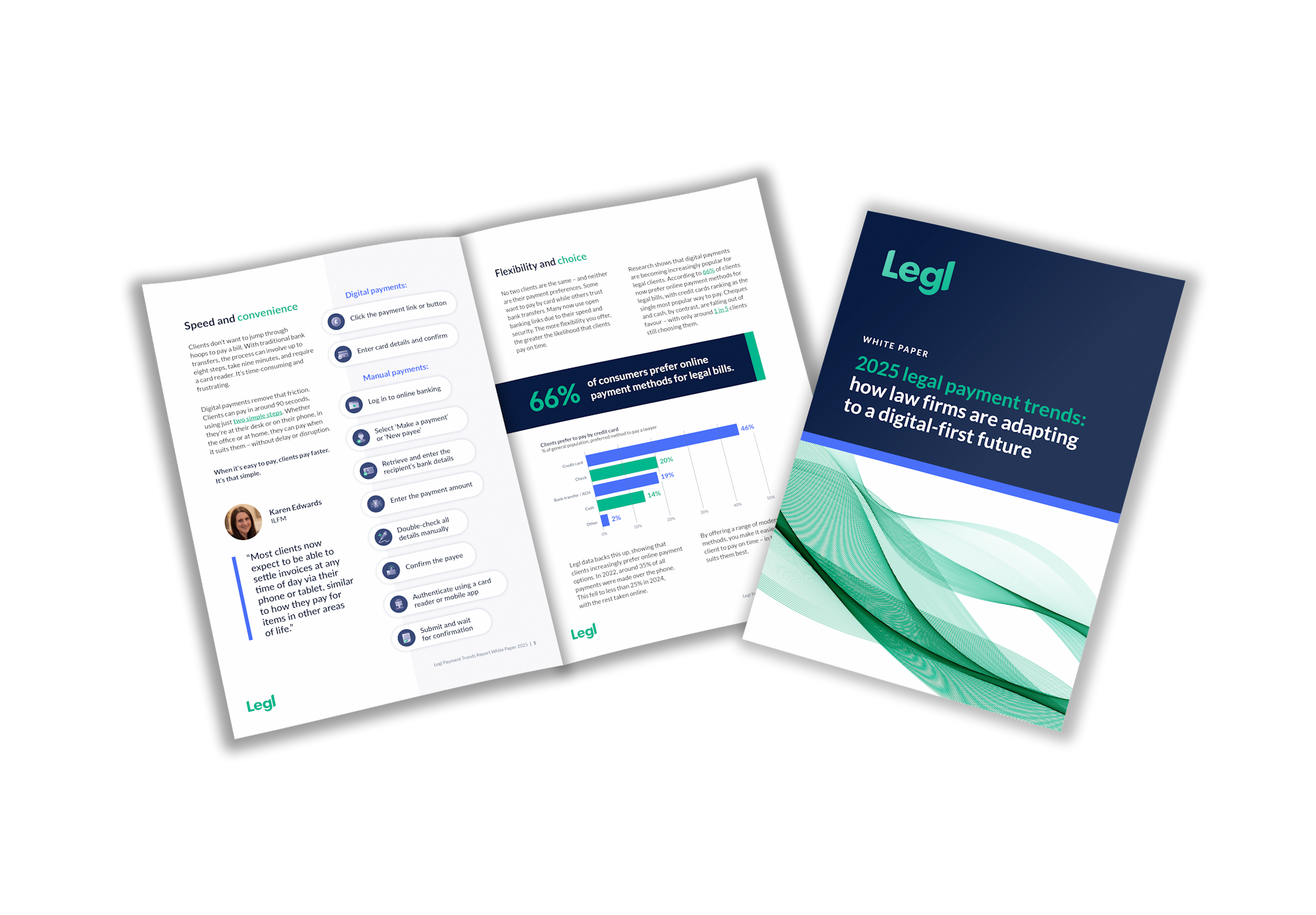 Legl Payment Trends Report White Paper 2025 Spread View NOBK-2-1
